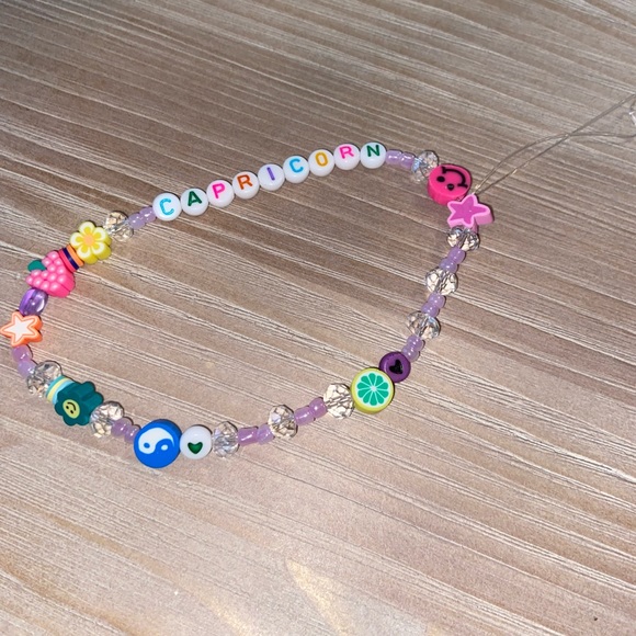Handmade Y2K Zodiac Inspired Trendy Beaded Phone Case Lanyard Wrist Strap - Picture 7 of 8